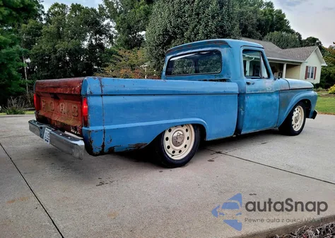 1965 Ford F100 from USA, damaged, VIN F10DK709012